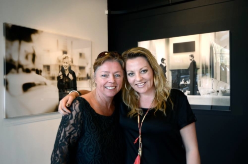 Sonja van Driel and Petra Leene at Amstel Gallery